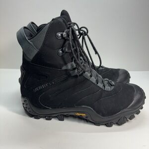 Merrell Chameleon Black Thermo 8 Tall Waterproof Men's 7.5 Hiking Outdoor Trail
